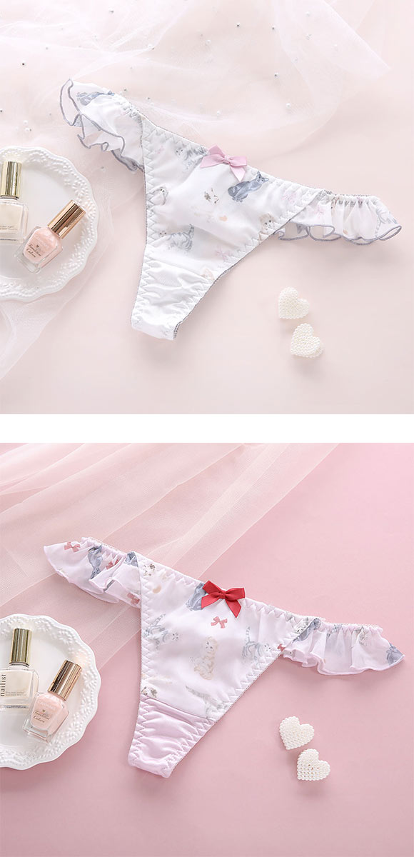 ココランジェ プッチミネット ショーツ Tバック サイドリボン COCO Linge