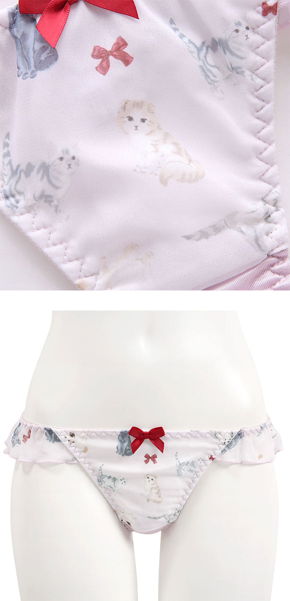 ココランジェ プッチミネット ショーツ Tバック サイドリボン COCO Linge