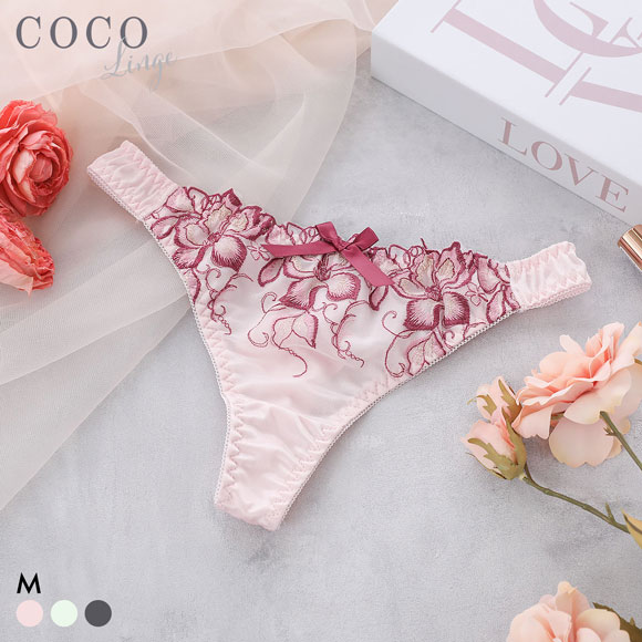 ココランジェ フラワーエッセンス Tバック ショーツ COCO Linge