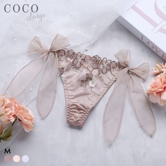 ココランジェ パステルスウィート ショーツ Tバック サイドリボン COCO Linge