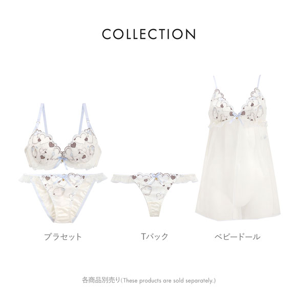 ココランジェ ハートフルメロディー Tバック ショーツ サイドリボン COCO Linge