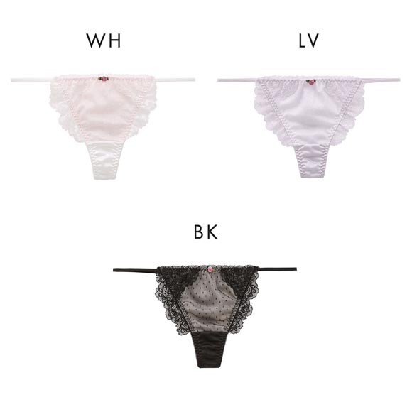 ココランジェ ローズクチュール Tバック ショーツ ストリング COCO Linge