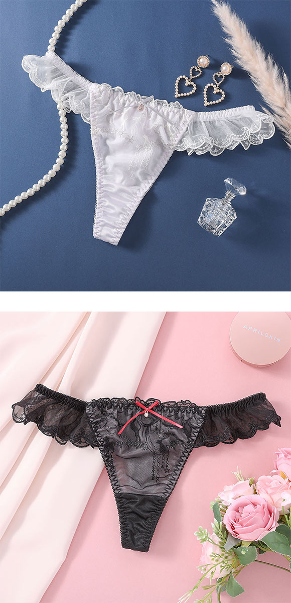 ココランジェ トゥインクルキャットシアーロマンティック ショーツ Tバック COCO Linge