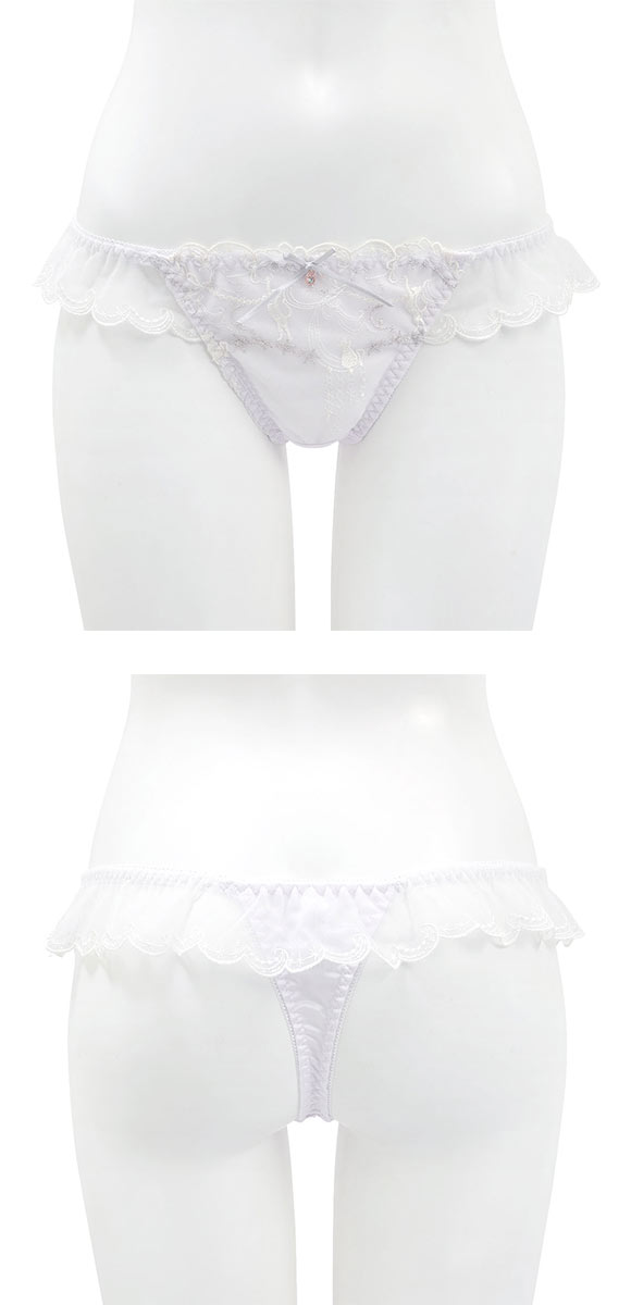 ココランジェ トゥインクルキャットシアーロマンティック ショーツ Tバック COCO Linge