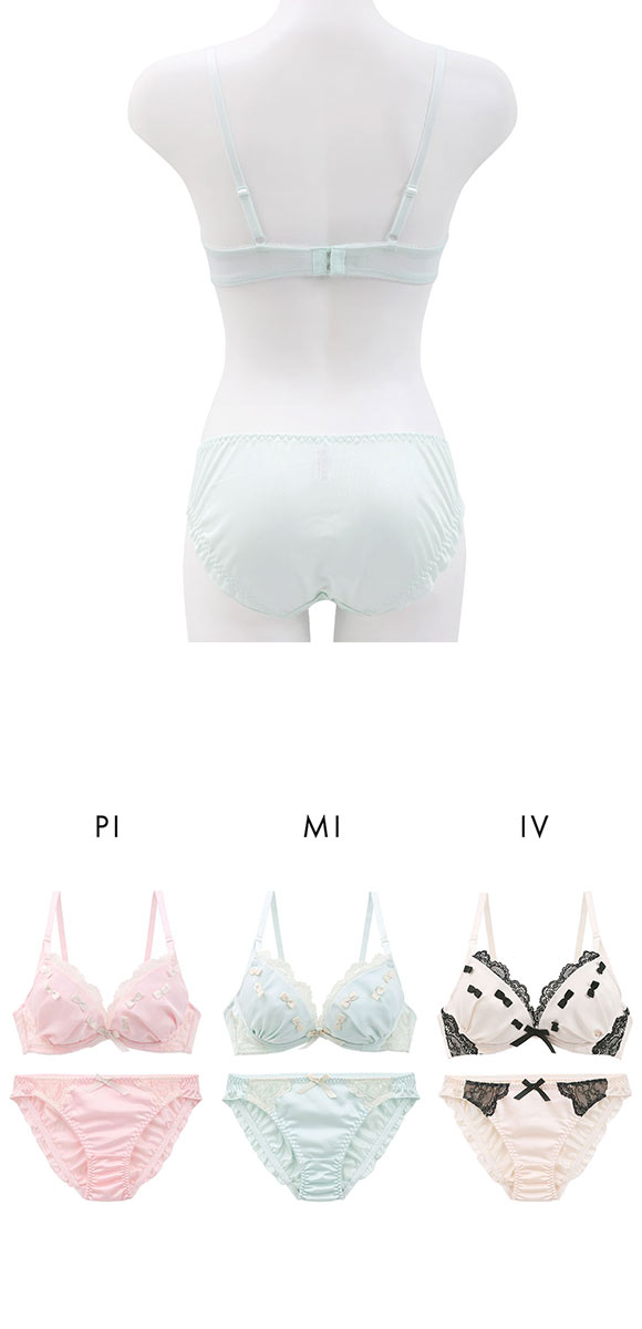 ココランジェ プティリボン ブラジャー ショーツ セット COCO Linge