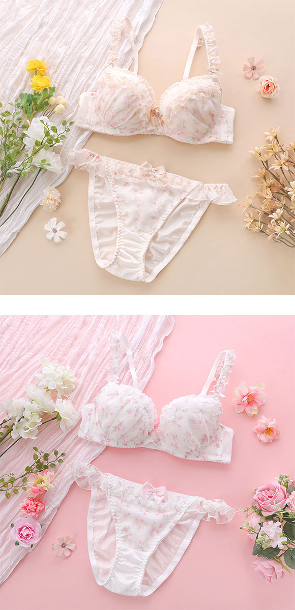 ココランジェ ドーリーローズ ブラジャー ショーツ セット レース COCO Linge