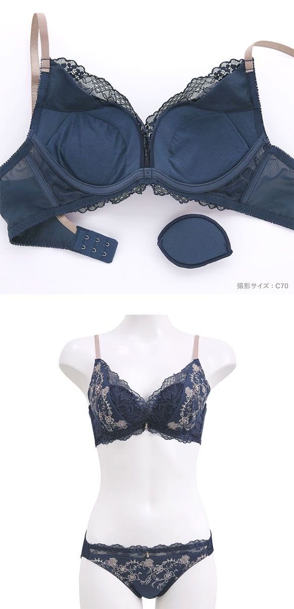 ココランジェ ラフィネフルール ブラジャー ショーツ セット ABCDEF 大きいサイズ 小さいサイズ COCO Linge