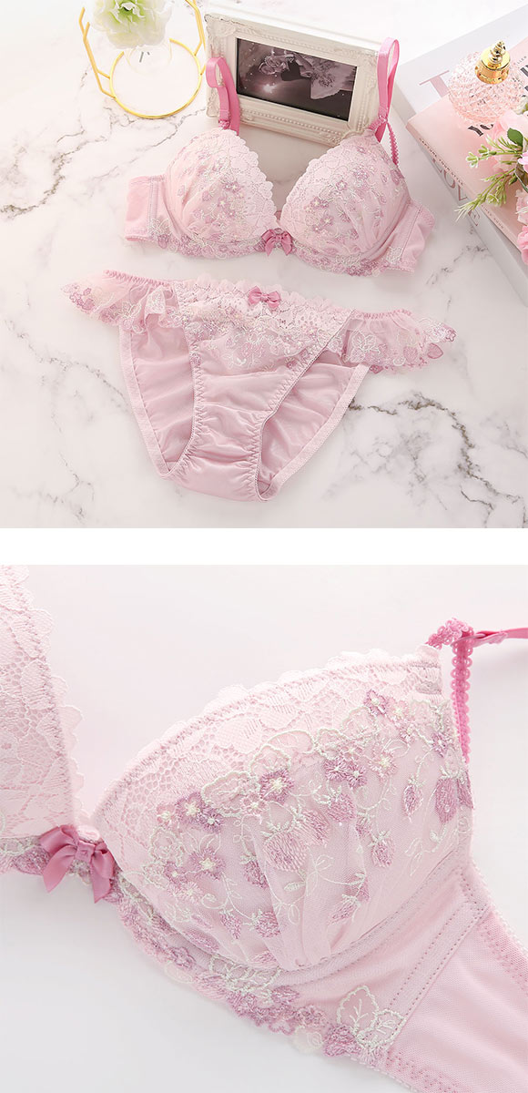 ココランジェ スウィートストロベリー ブラジャー ショーツ セット 大きいサイズ COCO Linge