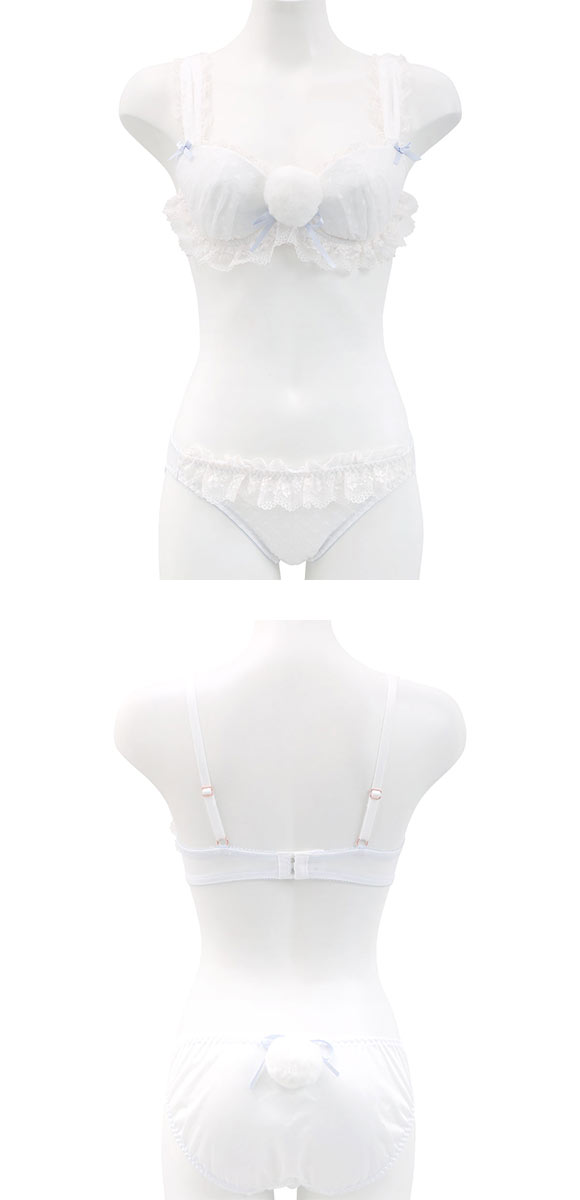 ココランジェ プリティバニーガール ブラジャー ショーツ セット 谷間 大きいサイズ COCO Linge