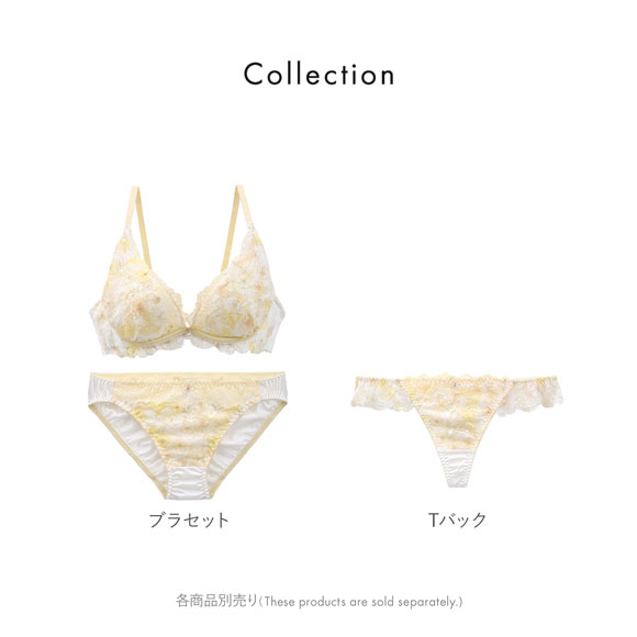 ココランジェ ブルーミングドリーム ブラジャー ショーツ セット ABCDEF 大きいサイズ 小さいサイズ COCO Linge