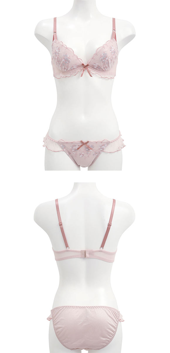 ココランジェ COCO Linge ガーデンアーチブーケ ブラジャー ショーツ セット