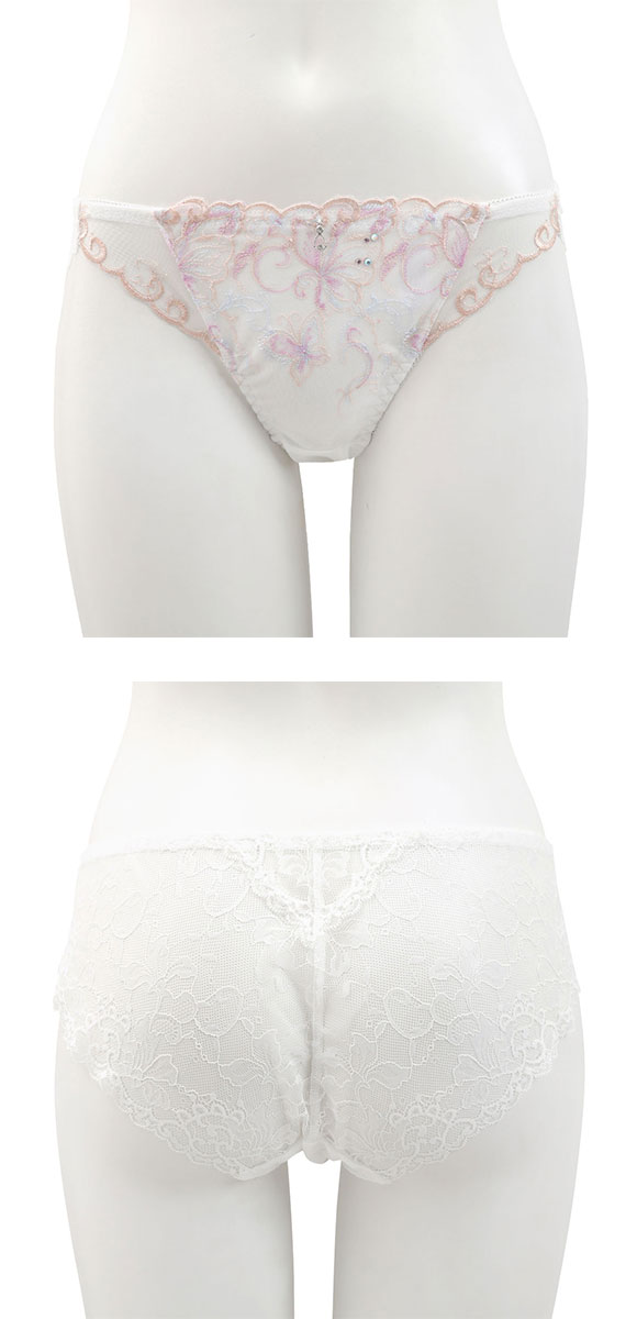 セントオードリー ティアラ ジュエルバタフライ ショーツ スタンダード 総レース バックレース St.Audrey tiara