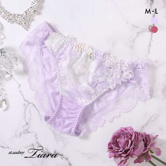 セントオードリーティアラ ドーリーフラワーモチーフ ノーマル ショーツ 単品 St.Audrey tiara