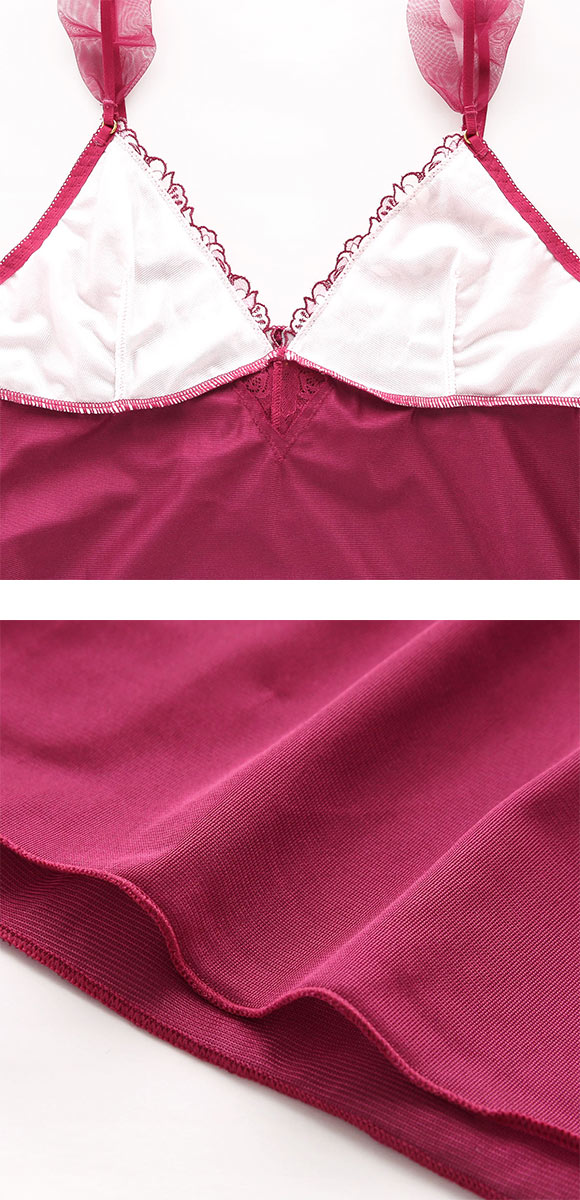 ココランジェ マルチブルーム スリップ 75cm ランジェリー COCO Linge