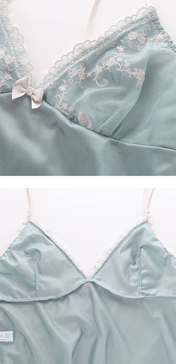 ココランジェ ガーリーガーデン スリップ 75cm ランジェリー COCO Linge