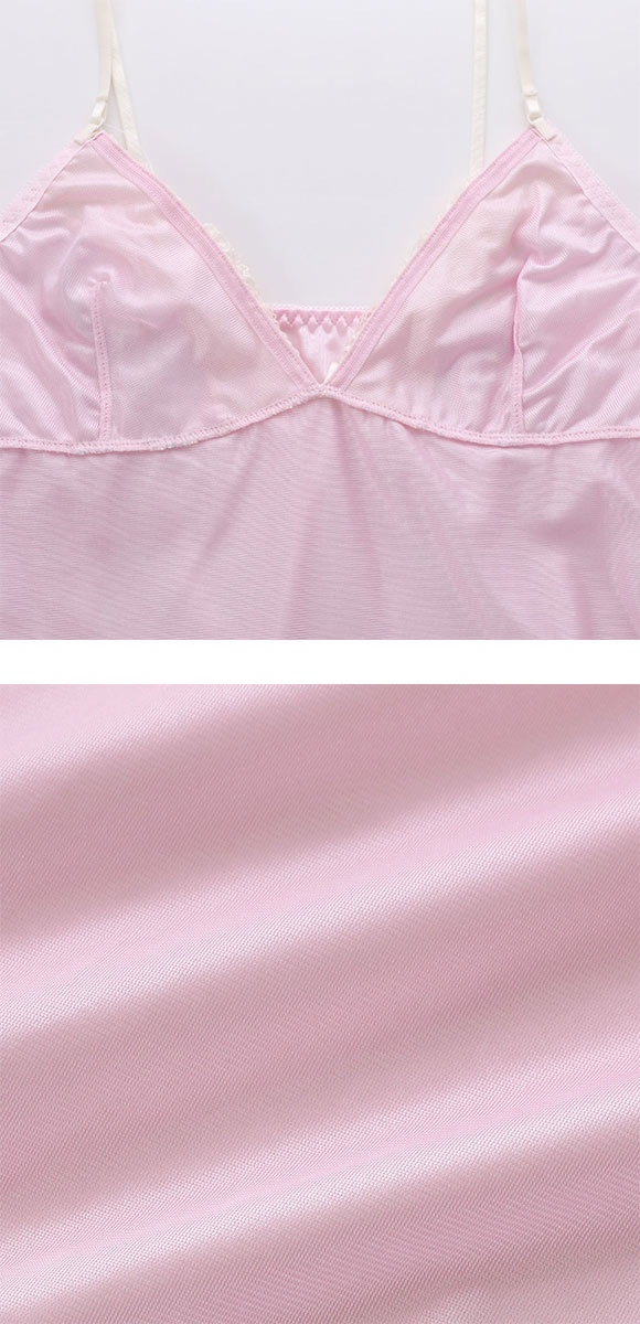 ココランジェ プチフラワーメロー スリップ 75cm ランジェリー COCO Linge