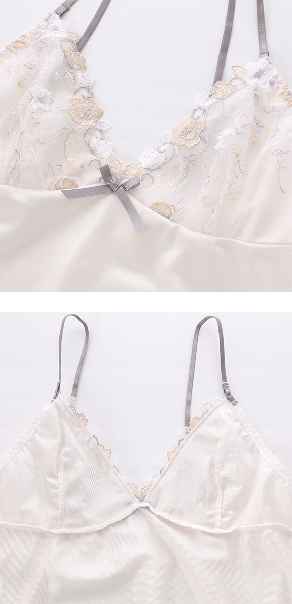 ココランジェ ガルデンブルーメ スリップ 75cm ランジェリー COCO Linge