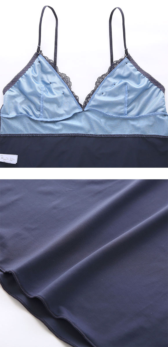 セントオードリー ティアラ シークレットトゥインクルフラワー スリップ ロングキャミソール St.Audrey tiara