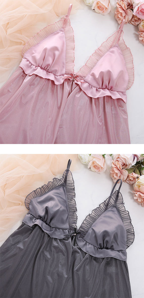 ココランジェ メルティプリーツ ベビードール ランジェリー COCO Linge