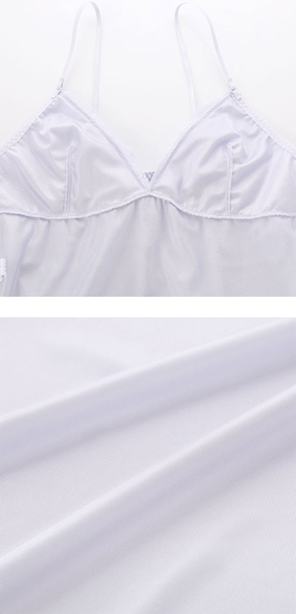 ココランジェ スパークルリボン スリップ ランジェリー COCO Linge