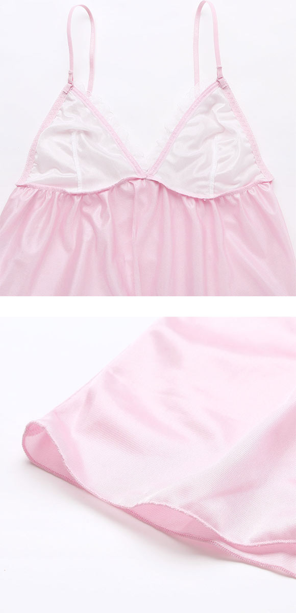 ココランジェ ガーリーギンガムチェック キャミソール ランジェリー 単品 COCO Linge