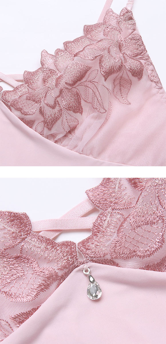 セントオードリー ティアラ レディアントペタル スリップ ロングキャミソール St.Audrey tiara