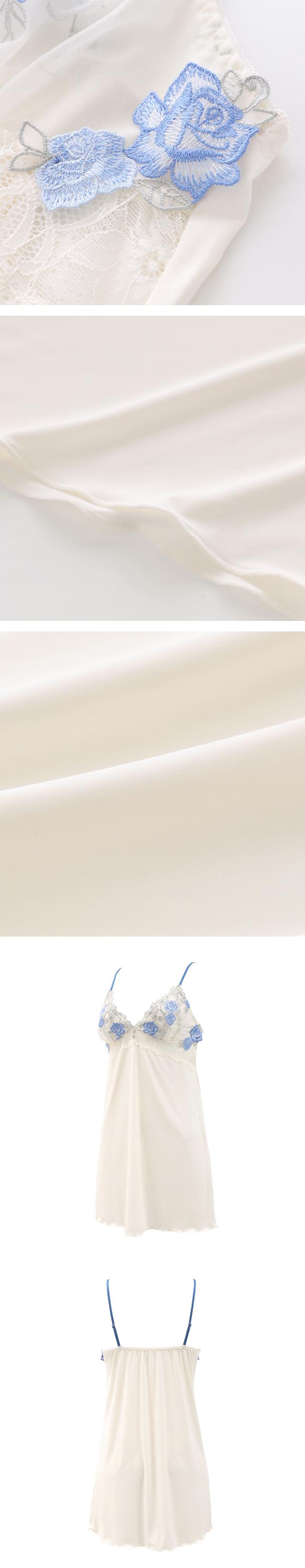 セントオードリー ティアラ ロージーガーデン スリップ ロングキャミソール ランジェリー 75cm丈 St.Audrey tiara