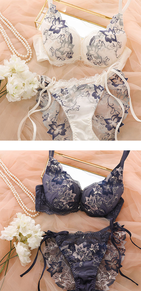 ココランジェ カシュクールフェリーチェ SHIROHATO別注 ブラジャー ショーツ セット ABCDEF 大きいサイズ 小さいサイズ COCO Linge