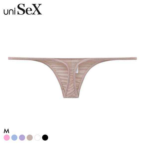 ユニセックス uniSeX Clearskin 極小 T-FRONT HB ハーフバック ショーツ 男女兼用 ジェンダーレス