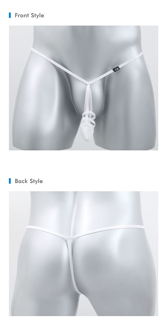 ティーエム コレクション STRIKESKIN 3連コックリング風ポールデコGストリング TM collection New Skin M メンズ