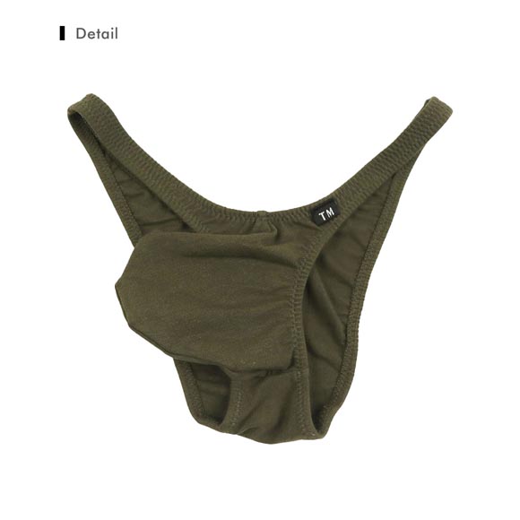 ティーエム コレクション コットンベア天 Bulge style HB ハーフバック ビキニ メンズ TM collection 日本製