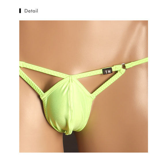 ティーエム コレクション WET リング付きダイヤカット TB Tバック メンズ TM collection