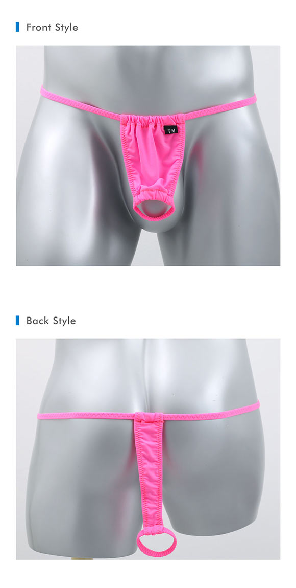 ティーエム コレクション STRIKESKIN POLE＆BALL Tバック M 透け メンズ セクシー 前閉じ TM collection