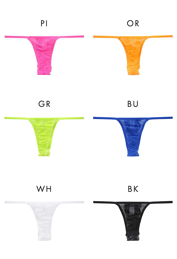 ユニセックス UNISEX Powernet back lace Tバック ジェンダーレス 男女兼用 TM uniSeX