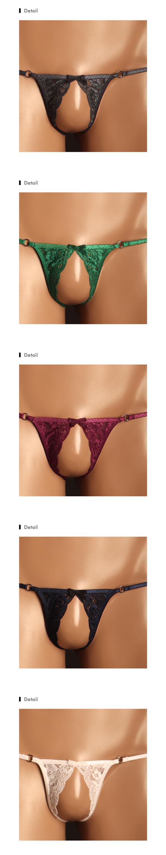 ティーエム コレクション UNISEX Lace sexy open Lingerie ユニセックス