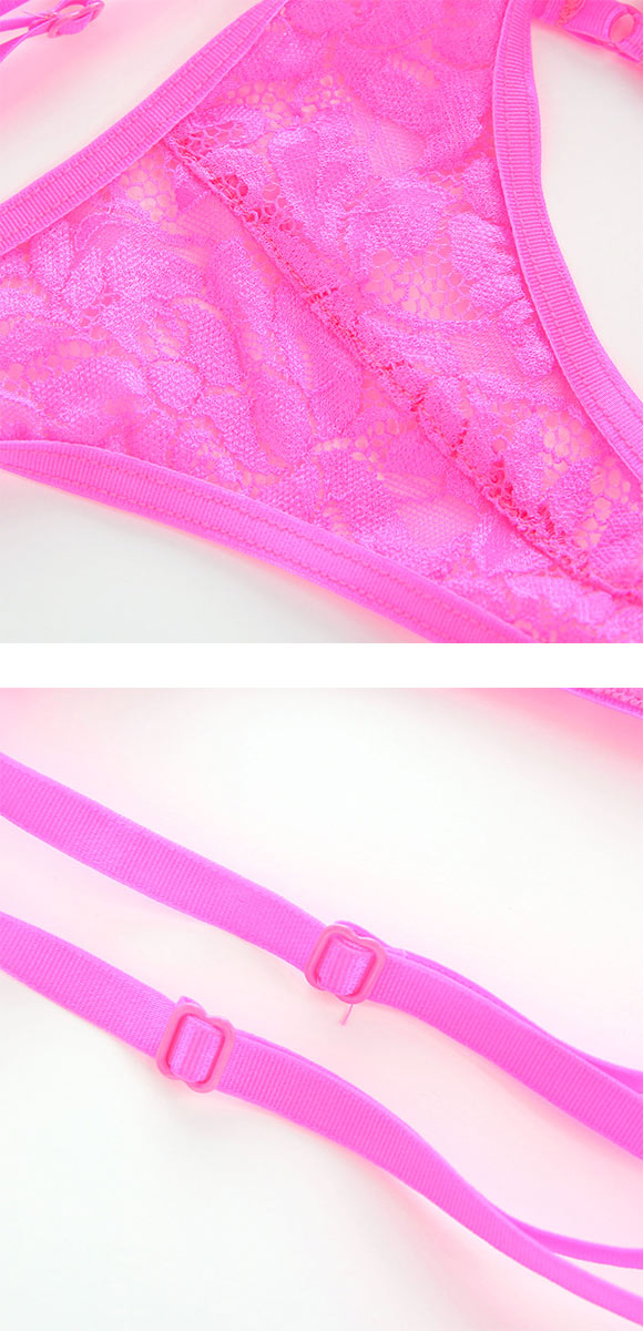 ターキー TURKEY Ladys PLAY エレガントレース × アジャスターストラップ Tバックショーツ M タンガ ビキニ ソング 総レース 単品