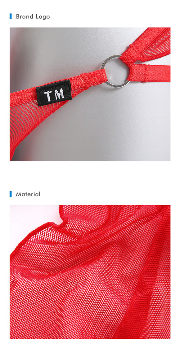 ティーエム コレクション Powernet×ストラップ バイク風 G-STRING TM collection