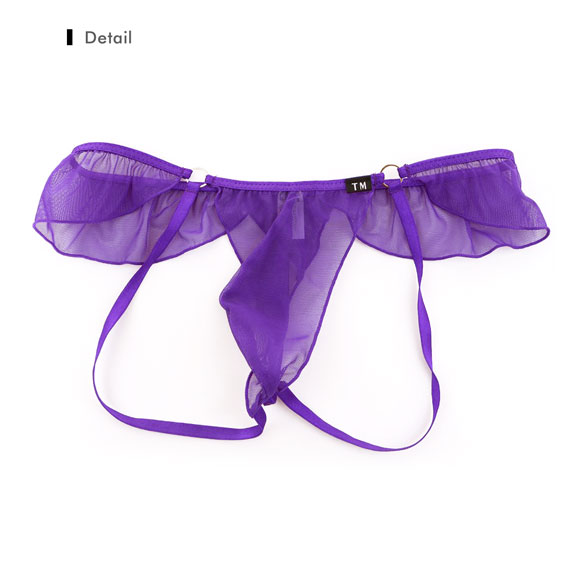 ティーエム コレクション Powernet×ストラップ バイク風 G-STRING TM collection