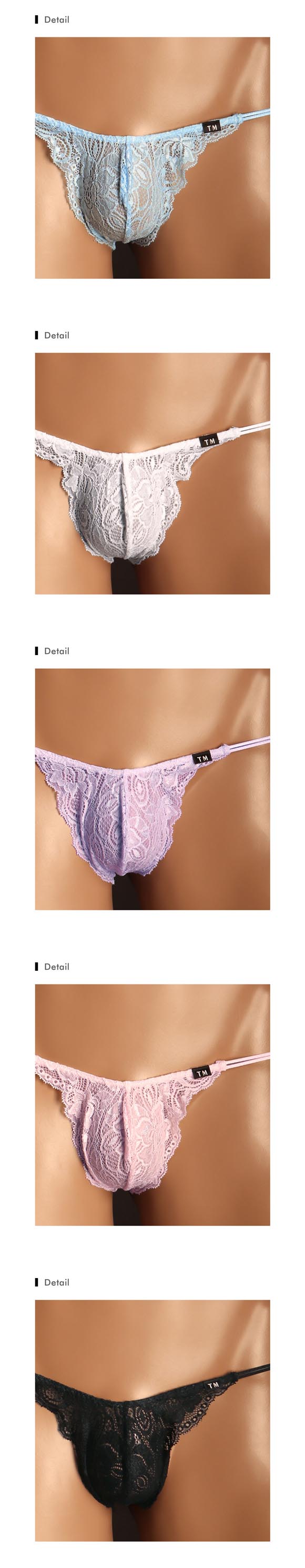 ティーエム コレクション Luxurious Lace side loop TB Tバック ビキニ TM collection メンズ 日本製