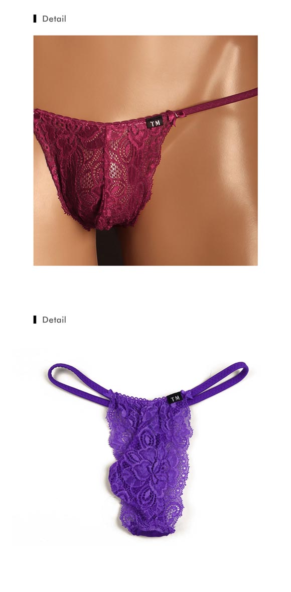 ティーエム コレクション Stretch Lace x ShinySmooth Elegant TB Tバック ビキニ メンズ TM collection 日本製