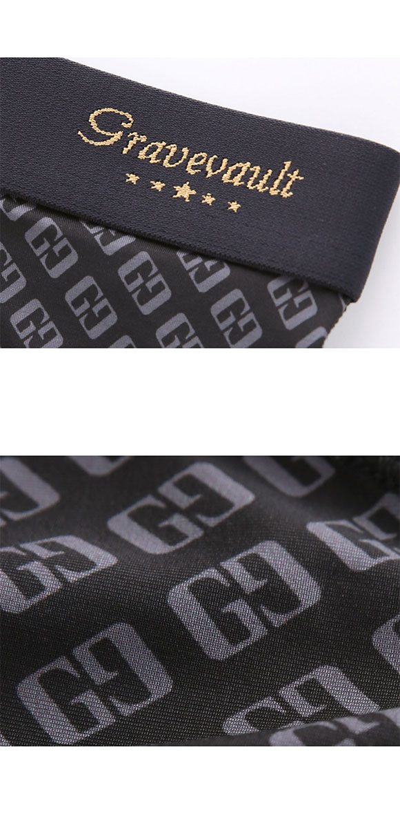 グレイブボールト Gravevault Logotype ローライズボクサーパンツ SML
