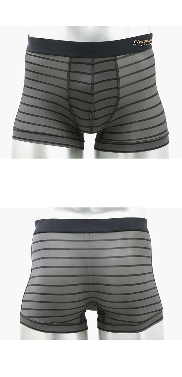 グレイブボールト Gravevault BORDER ショートボクサーパンツ SML