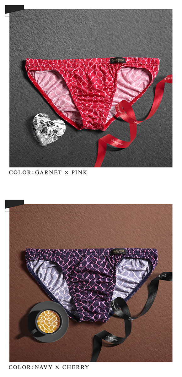 グレイブボールト Gravevault×SHIROHATO 別注 限定カラー Graphic heart フルバック ビキニ  M L ブリーフ メンズ 前とじ 3052255