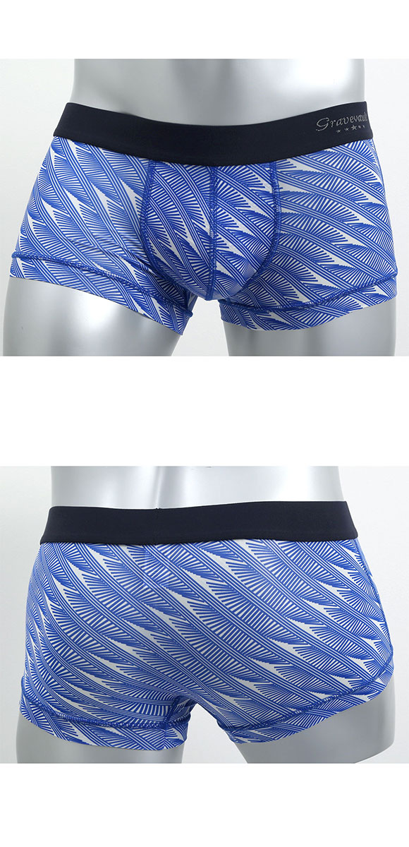 グレイブボールト Gravevault DOMINO ボクサーパンツ ローライズ メンズ 前とじ S M L