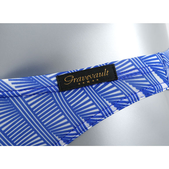 グレイブボールト Gravevault DOMINO フルバック ビキニ ブリーフ メンズ 前とじ M L