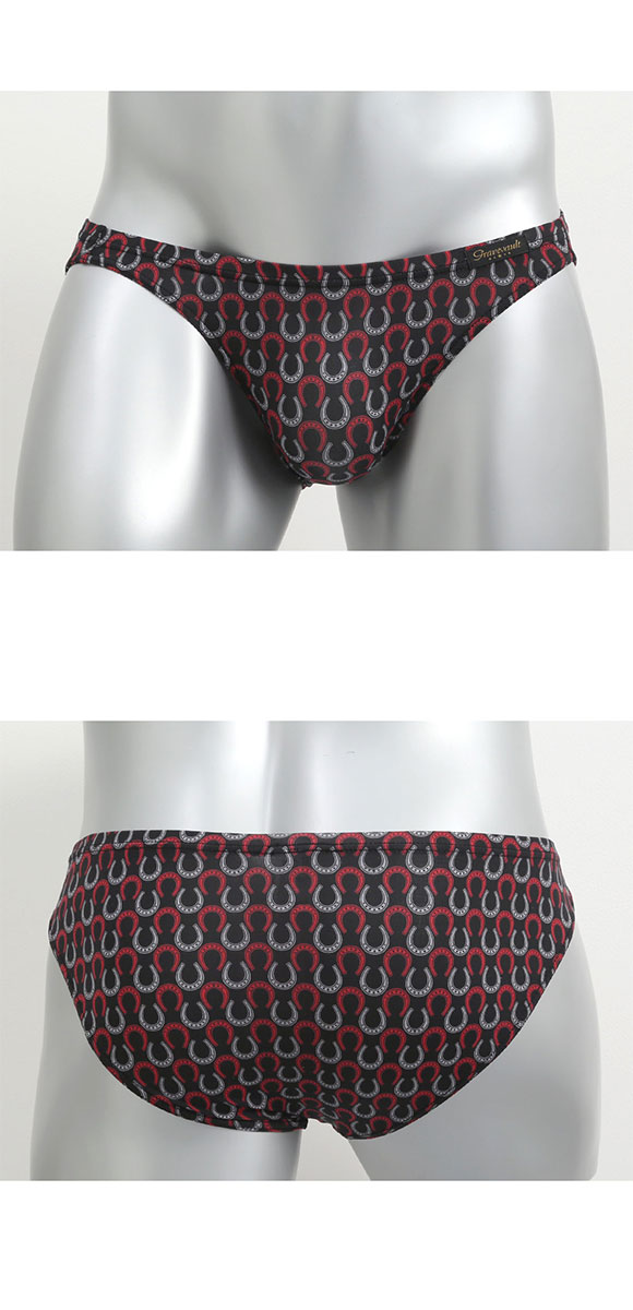 グレイブボールト Gravevault BATEI ビキニ ブリーフ ML フルバック メンズ 前閉じ