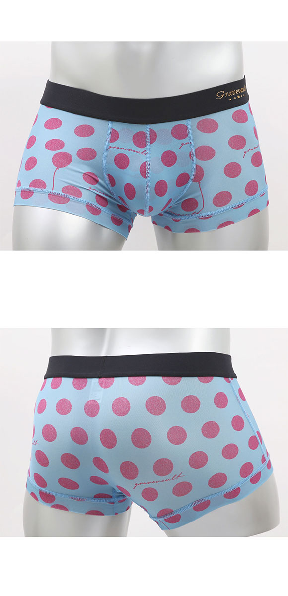 グレイブボールト Bubble gum ローライズ ボクサーパンツ SML メンズ 前閉じ 日本製 Gravevault 国産