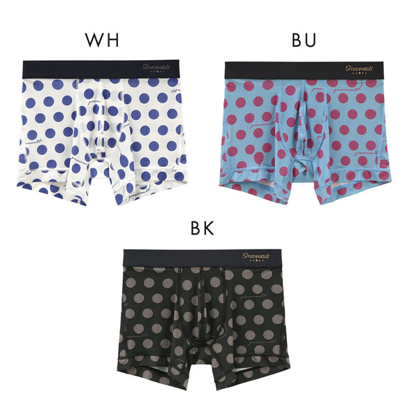 グレイブボールト Bubble gum ショート ボクサーパンツ SML メンズ 前閉じ 日本製 Gravevault 国産