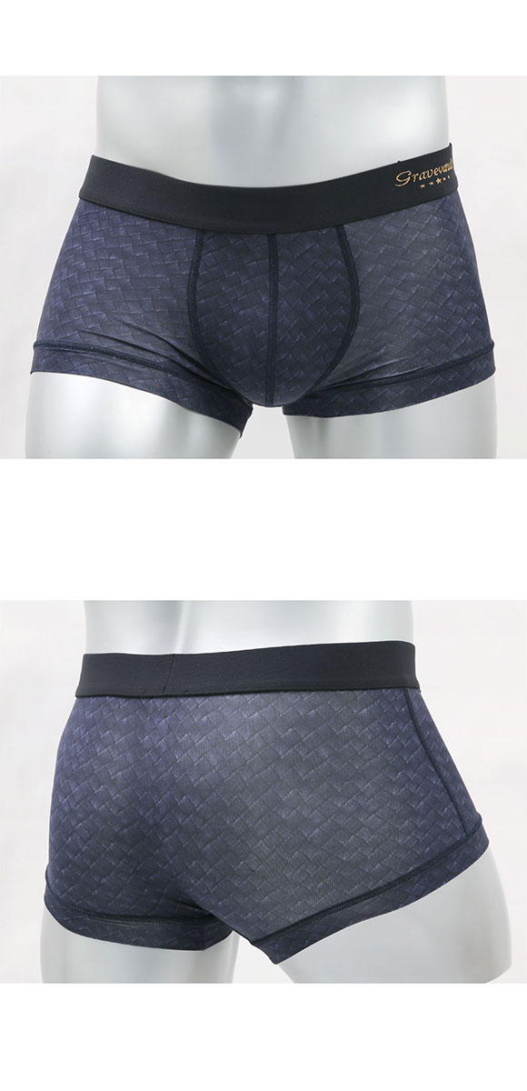 グレイブボールト INTRECCIATO ローライズ ボクサーパンツ SML メンズ 前閉じ 日本製 Gravevault 国産