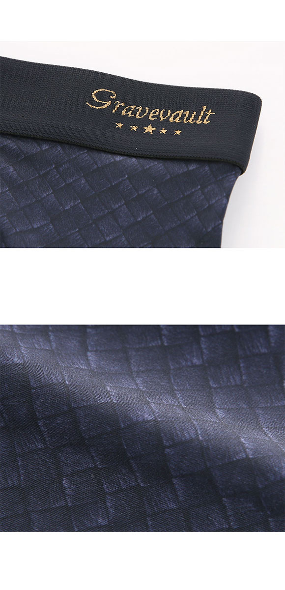 グレイブボールト INTRECCIATO ショート ボクサーパンツ SML メンズ 前閉じ 日本製 Gravevault 国産